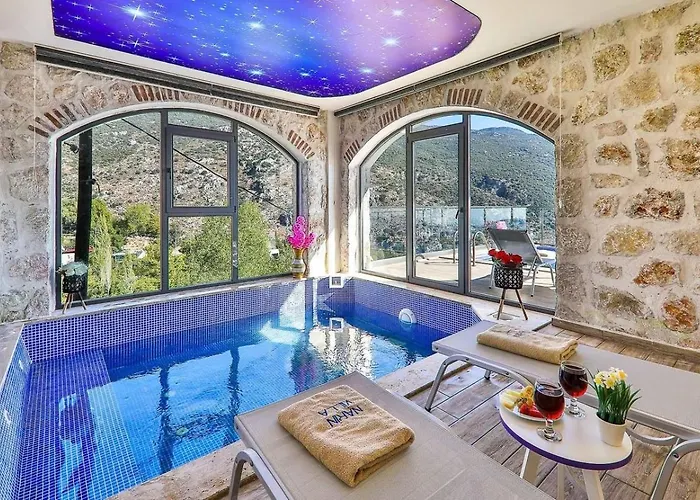 İslamlar 4 Bedroom Secluded With Private Pool Hot Tub 卡尔坎