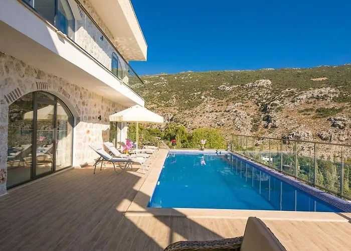 İslamlar 4 Bedroom Secluded With Private Pool Hot Tub 别墅 卡尔坎